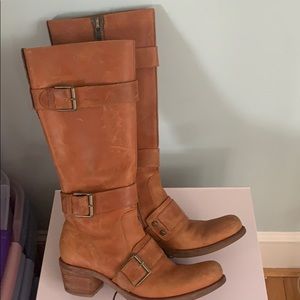 Cole Haan G Series Size 5.5B Tan Knee high boot